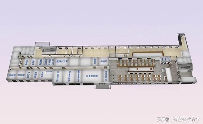 ：从规划到运营一站式综合解决方案龙8游戏国际登录智慧食堂整体营建